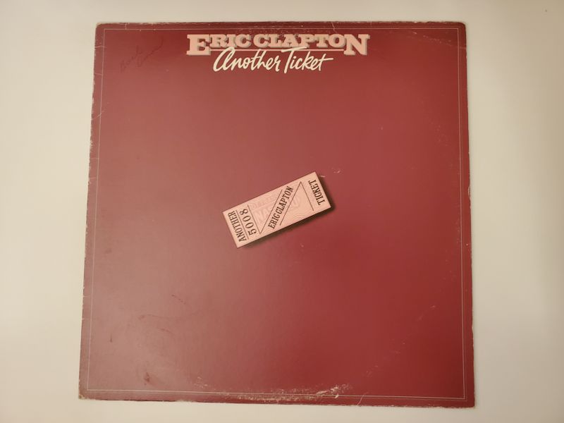 Eric Clapton Another Ticket vinyl record